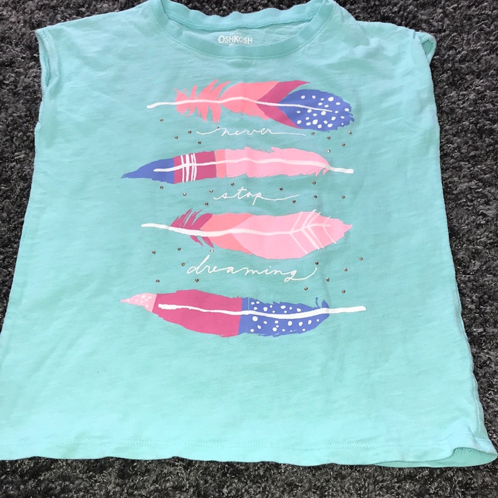 Girls feather top and bottoms - Picture 3 of 3